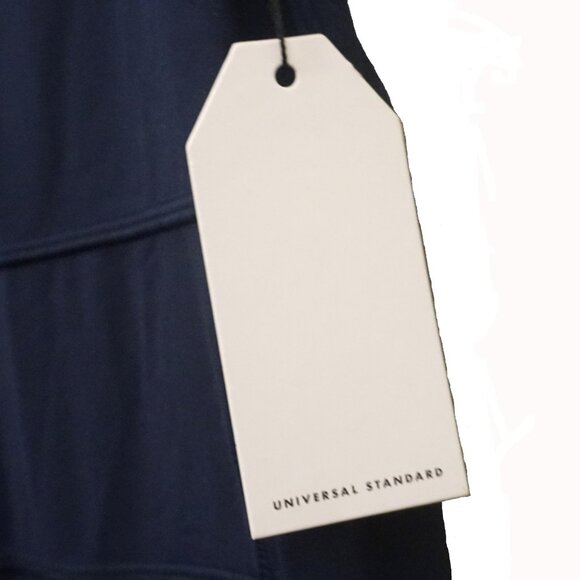 Universal Standard Navy Next to Naked Bodysuit Women’s 4XS Size 0 - Picture 4 of 10